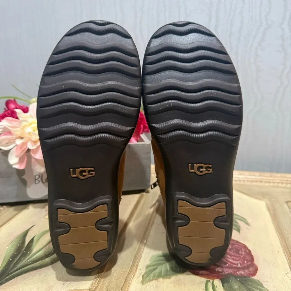 Ugg Hapsburg Duck Boots Chestnut 1120785 Sz 6